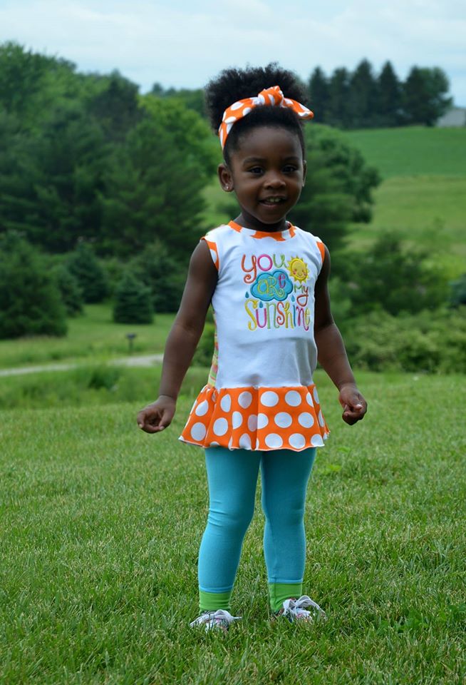 Girls Molly Peplum Top Pattern - Clearance Sale