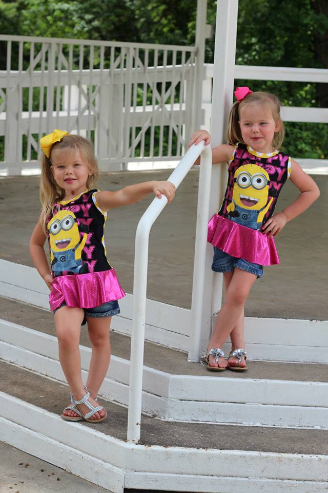 Girls Molly Peplum Top Pattern - Clearance Sale