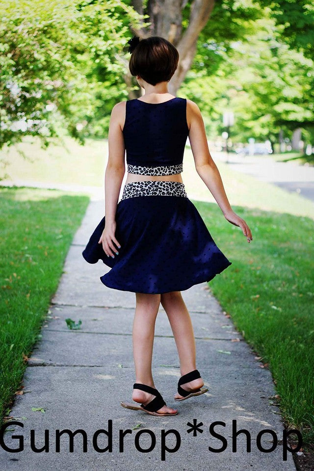 Girl's Molly Skirt Pattern - Ellie and Mac, Digital (PDF) Sewing Patterns | USA, Canada, UK, Australia