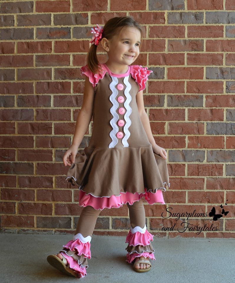Olivia Stacked Ruffled Pants Pattern - Ellie and Mac, Digital (PDF) Sewing Patterns | USA, Canada, UK, Australia