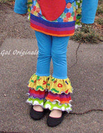 Olivia Stacked Ruffled Pants Pattern - Ellie and Mac, Digital (PDF) Sewing Patterns | USA, Canada, UK, Australia