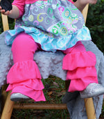 Olivia Stacked Ruffled Pants Pattern - Ellie and Mac, Digital (PDF) Sewing Patterns | USA, Canada, UK, Australia