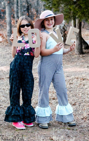 Girl's Be Outstanding Overalls Pattern - Ellie and Mac, Digital (PDF) Sewing Patterns | USA, Canada, UK, Australia