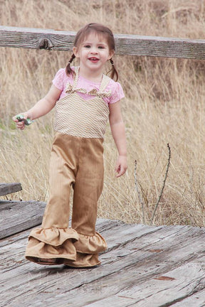 Girl's Be Outstanding Overalls Pattern - Ellie and Mac, Digital (PDF) Sewing Patterns | USA, Canada, UK, Australia