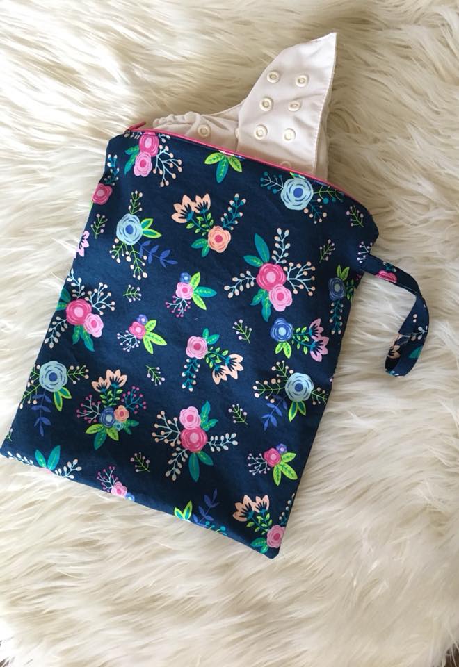 On The Go Baby Changing Mat & Wet Bags Pattern