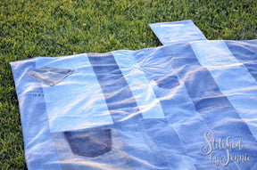 Picnic Blanket Tote Pattern - Ellie and Mac, Digital (PDF) Sewing Patterns | USA, Canada, UK, Australia