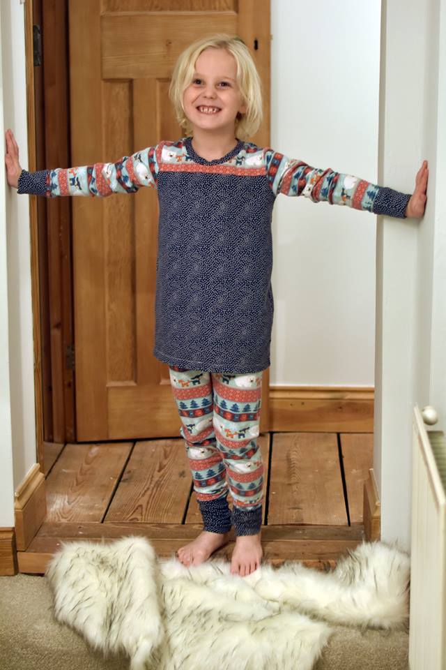 Kids Grow With Me Pajama Pattern