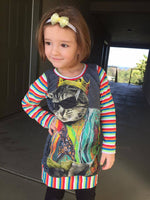 Girl's Playful Tunic Pattern - Ellie and Mac, Digital (PDF) Sewing Patterns | USA, Canada, UK, Australia