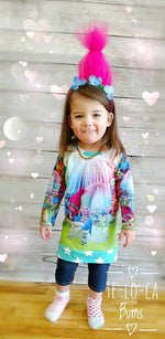 Girl's Playful Tunic Pattern - Ellie and Mac, Digital (PDF) Sewing Patterns | USA, Canada, UK, Australia