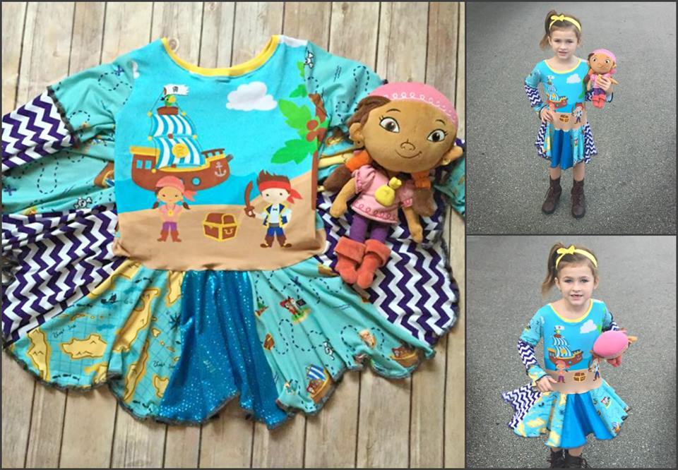 Girl's Rebel Dress & Tunic Pattern - Ellie and Mac, Digital (PDF) Sewing Patterns | USA, Canada, UK, Australia