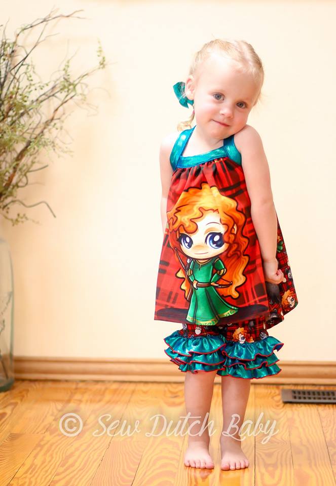 Ruffle Shorties Pattern - Ellie and Mac, Digital (PDF) Sewing Patterns | USA, Canada, UK, Australia