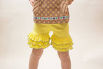 Ruffle Shorties Pattern - Ellie and Mac, Digital (PDF) Sewing Patterns | USA, Canada, UK, Australia