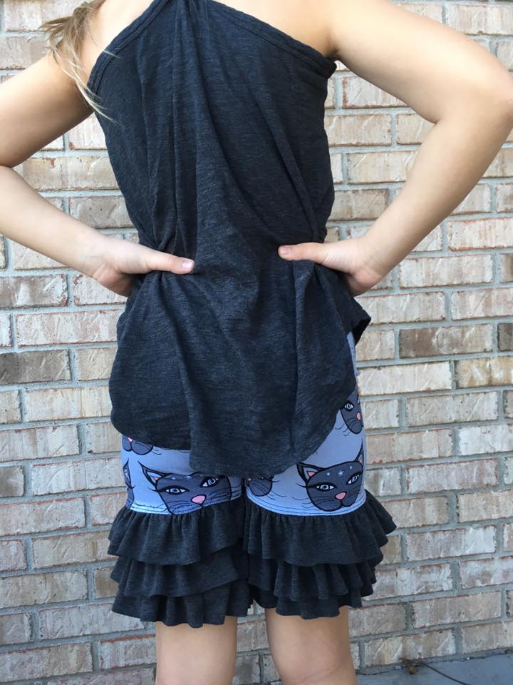 Ruffle Shorties Pattern - Ellie and Mac, Digital (PDF) Sewing Patterns | USA, Canada, UK, Australia