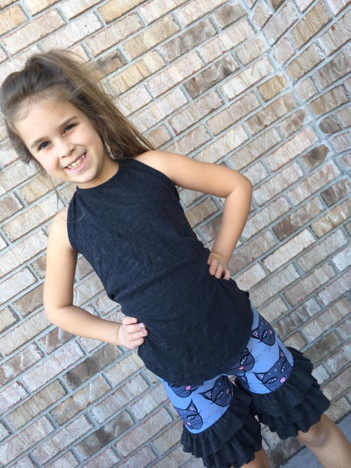 Ruffle Shorties Pattern - Ellie and Mac, Digital (PDF) Sewing Patterns | USA, Canada, UK, Australia