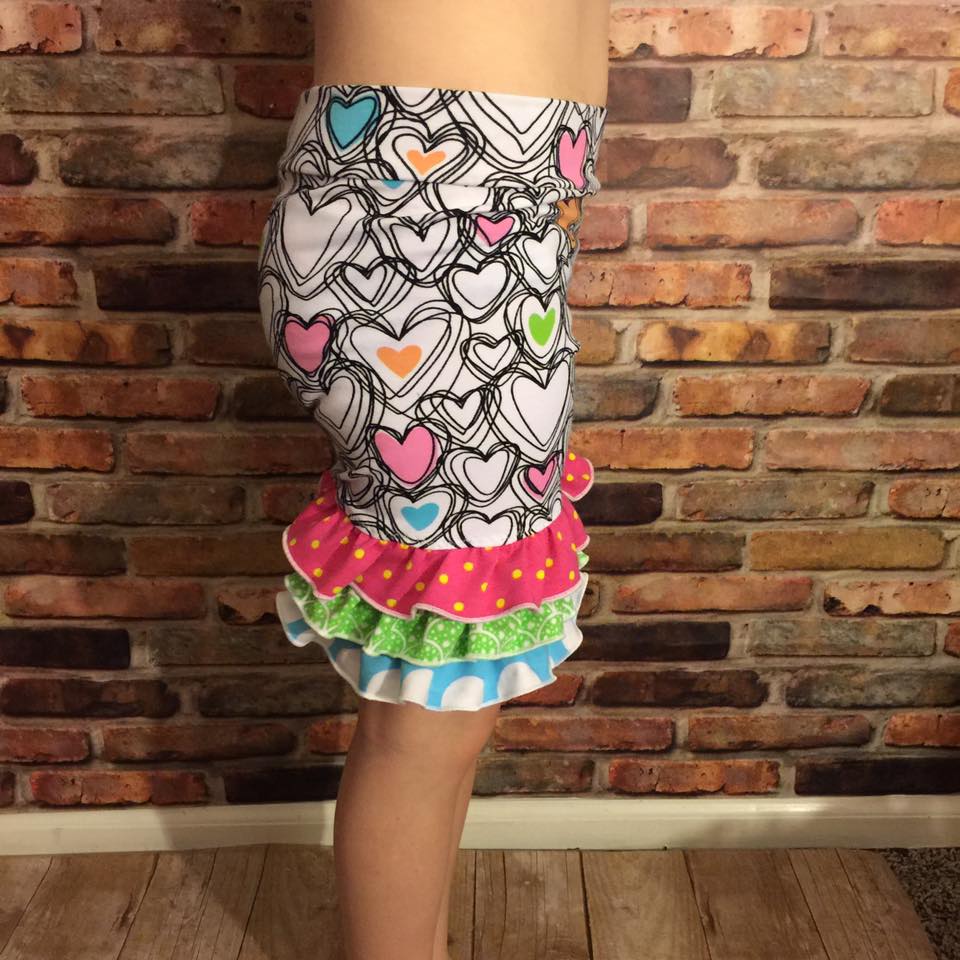 Ruffle Shorties Pattern - Ellie and Mac, Digital (PDF) Sewing Patterns | USA, Canada, UK, Australia