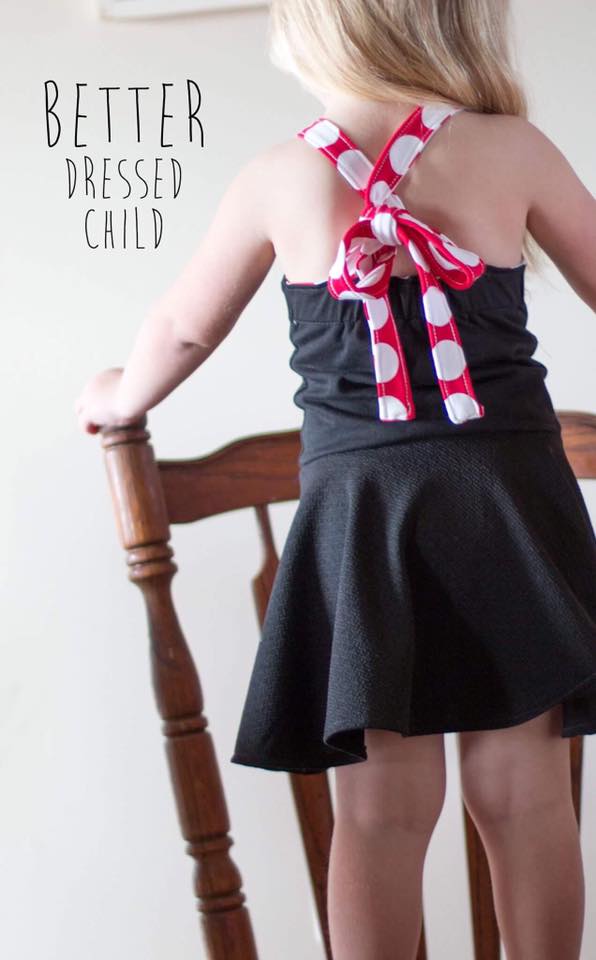 Girl's Runway Dress & Romper Pattern - Ellie and Mac, Digital (PDF) Sewing Patterns | USA, Canada, UK, Australia