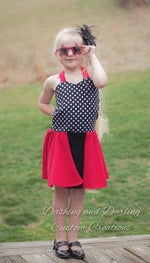 Girl's Runway Dress & Romper Pattern - Ellie and Mac, Digital (PDF) Sewing Patterns | USA, Canada, UK, Australia