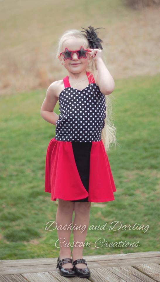 Girl's Runway Dress & Romper Pattern - Ellie and Mac, Digital (PDF) Sewing Patterns | USA, Canada, UK, Australia