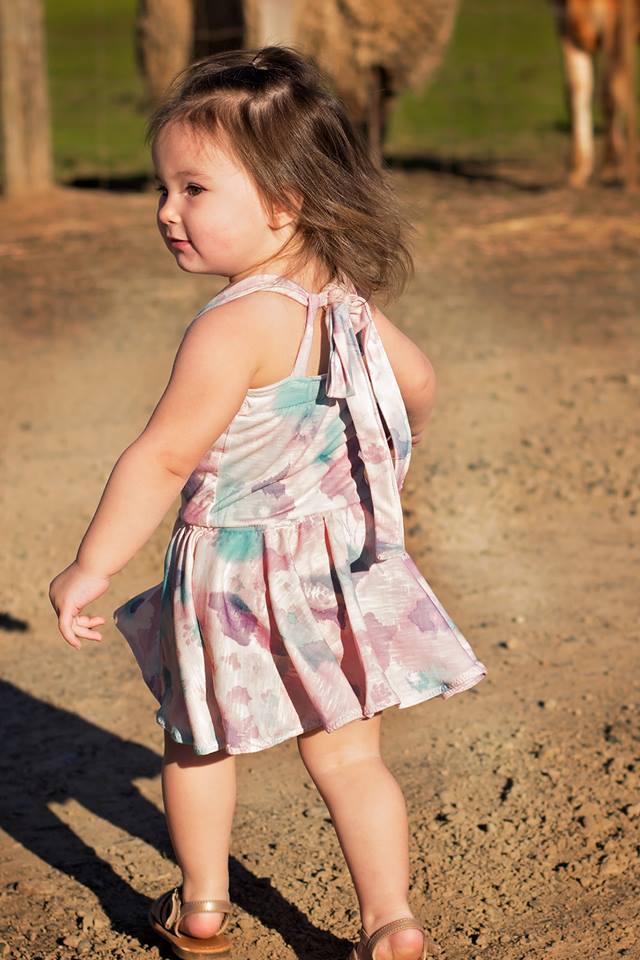 Girl's Runway Dress & Romper Pattern - Ellie and Mac, Digital (PDF) Sewing Patterns | USA, Canada, UK, Australia