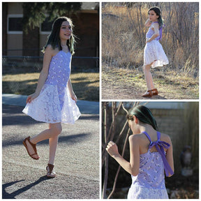 Girl's Runway Dress & Romper Pattern - Ellie and Mac, Digital (PDF) Sewing Patterns | USA, Canada, UK, Australia