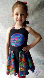 Girl's Runway Dress & Romper Pattern - Ellie and Mac, Digital (PDF) Sewing Patterns | USA, Canada, UK, Australia
