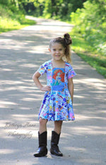 Girl's Sailor Dress & Peplum Pattern - Ellie and Mac, Digital (PDF) Sewing Patterns | USA, Canada, UK, Australia