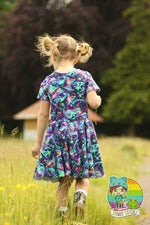 Girl's Sailor Dress & Peplum Pattern - Ellie and Mac, Digital (PDF) Sewing Patterns | USA, Canada, UK, Australia