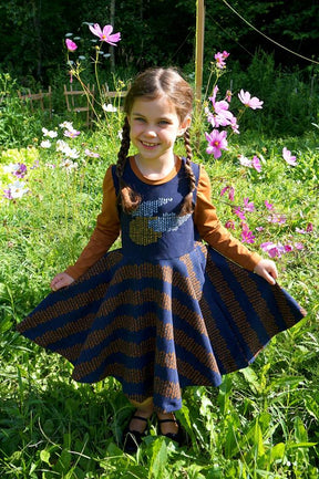 Girl's School Cool Tunic & Dress Pattern - Ellie and Mac, Digital (PDF) Sewing Patterns | USA, Canada, UK, Australia
