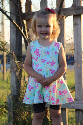 Girl's School Cool Tunic & Dress Pattern - Ellie and Mac, Digital (PDF) Sewing Patterns | USA, Canada, UK, Australia