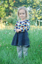 Girl's School Cool Tunic & Dress Pattern - Ellie and Mac, Digital (PDF) Sewing Patterns | USA, Canada, UK, Australia