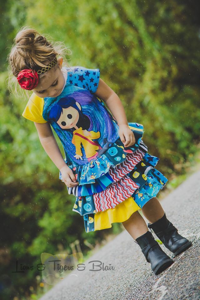 Kids Scraptastic Ruffle Dress Pattern - Clearance Sale