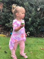 Girl's Shark Bite Top Pattern - Ellie and Mac, Digital (PDF) Sewing Patterns | USA, Canada, UK, Australia