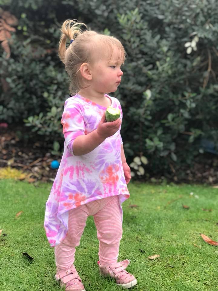 Girl's Shark Bite Top Pattern - Ellie and Mac, Digital (PDF) Sewing Patterns | USA, Canada, UK, Australia