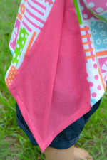Girl's Shark Bite Top Pattern - Ellie and Mac, Digital (PDF) Sewing Patterns | USA, Canada, UK, Australia