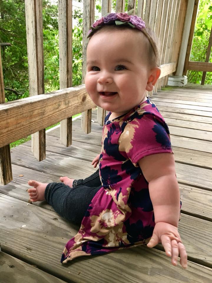 Girl's Shark Bite Top Pattern - Ellie and Mac, Digital (PDF) Sewing Patterns | USA, Canada, UK, Australia