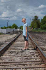 Girl's Shark Bite Top Pattern - Ellie and Mac, Digital (PDF) Sewing Patterns | USA, Canada, UK, Australia