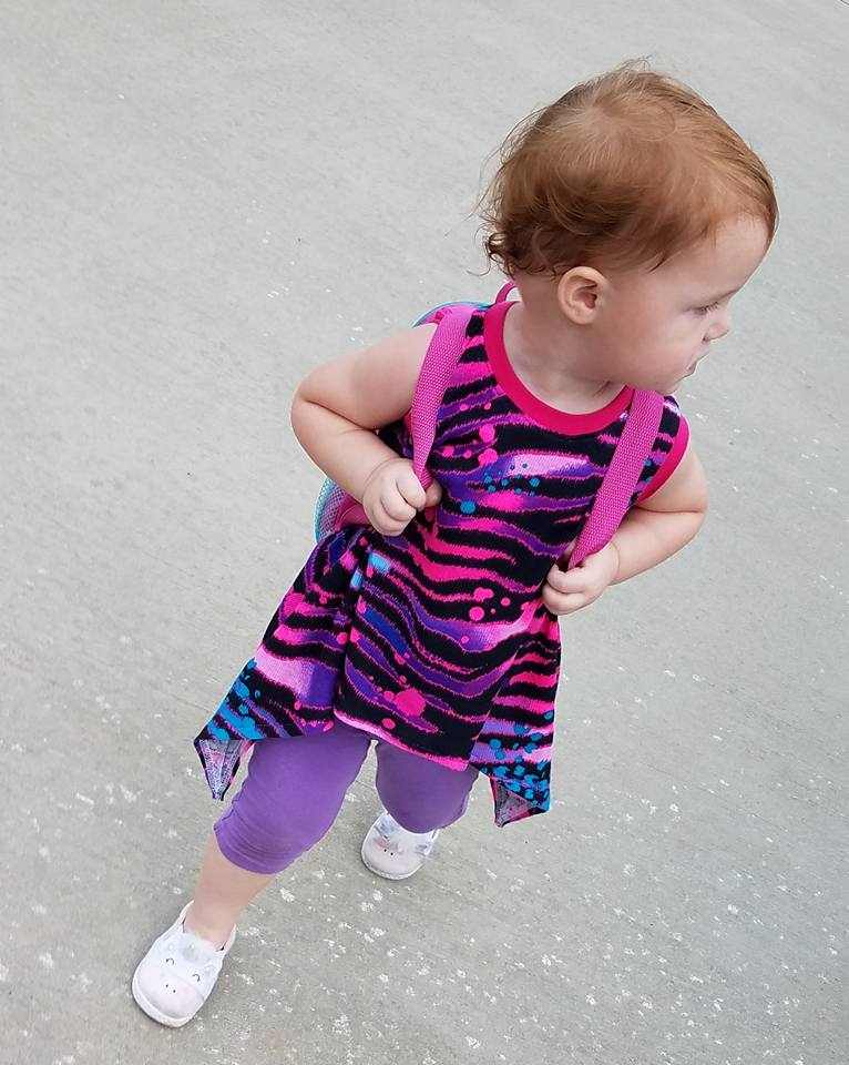 Girl's Shark Bite Top Pattern - Ellie and Mac, Digital (PDF) Sewing Patterns | USA, Canada, UK, Australia