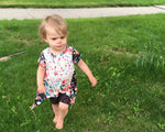Girl's Shark Bite Top Pattern - Ellie and Mac, Digital (PDF) Sewing Patterns | USA, Canada, UK, Australia