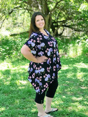 Women's Shark Bite Top Pattern - Ellie and Mac, Digital (PDF) Sewing Patterns | USA, Canada, UK, Australia