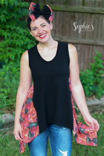 Women's Shark Bite Top Pattern - Ellie and Mac, Digital (PDF) Sewing Patterns | USA, Canada, UK, Australia