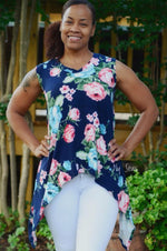 Women's Shark Bite Top Pattern - Ellie and Mac, Digital (PDF) Sewing Patterns | USA, Canada, UK, Australia