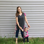 Women's Shark Bite Top Pattern - Ellie and Mac, Digital (PDF) Sewing Patterns | USA, Canada, UK, Australia