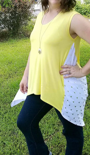 Women's Shark Bite Top Pattern - Ellie and Mac, Digital (PDF) Sewing Patterns | USA, Canada, UK, Australia