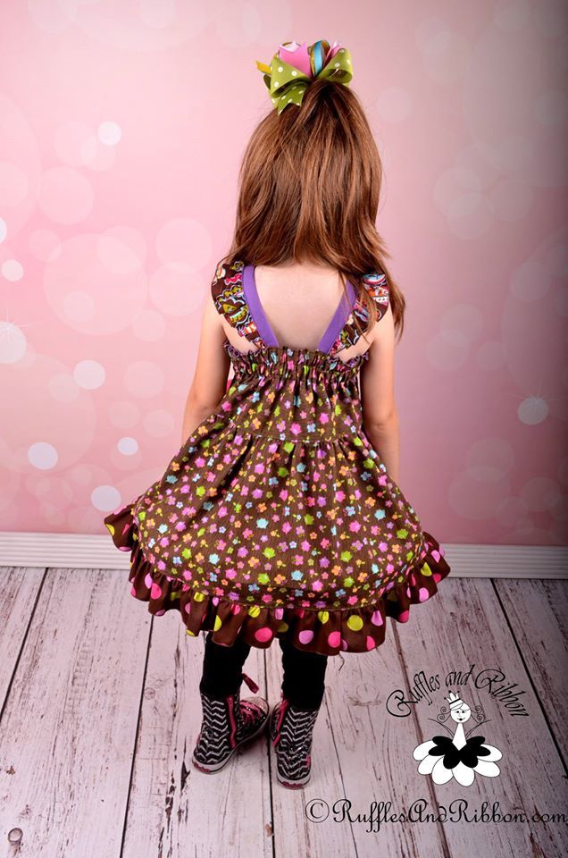 Girl's Sienna Dress & Tunic Pattern ] - Ellie and Mac, Digital (PDF) Sewing Patterns | USA, Canada, UK, Australia