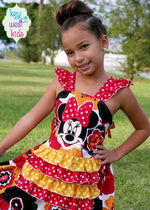 Girl's Sienna Dress & Tunic Pattern ] - Ellie and Mac, Digital (PDF) Sewing Patterns | USA, Canada, UK, Australia