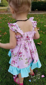 Girl's Sienna Dress & Tunic Pattern ] - Ellie and Mac, Digital (PDF) Sewing Patterns | USA, Canada, UK, Australia