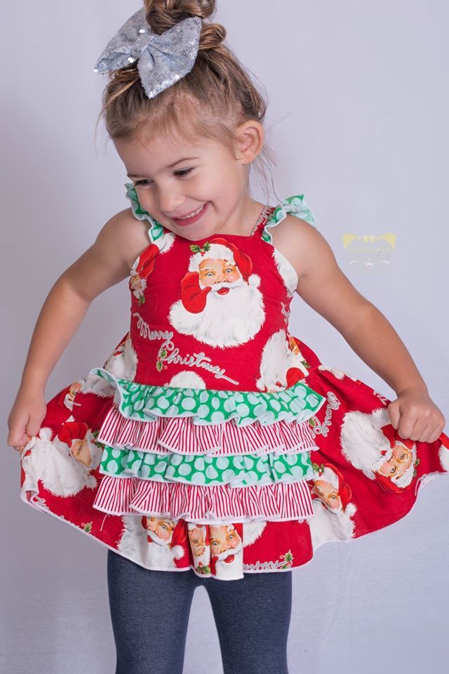 Girl's Sienna Dress & Tunic Pattern ] - Ellie and Mac, Digital (PDF) Sewing Patterns | USA, Canada, UK, Australia