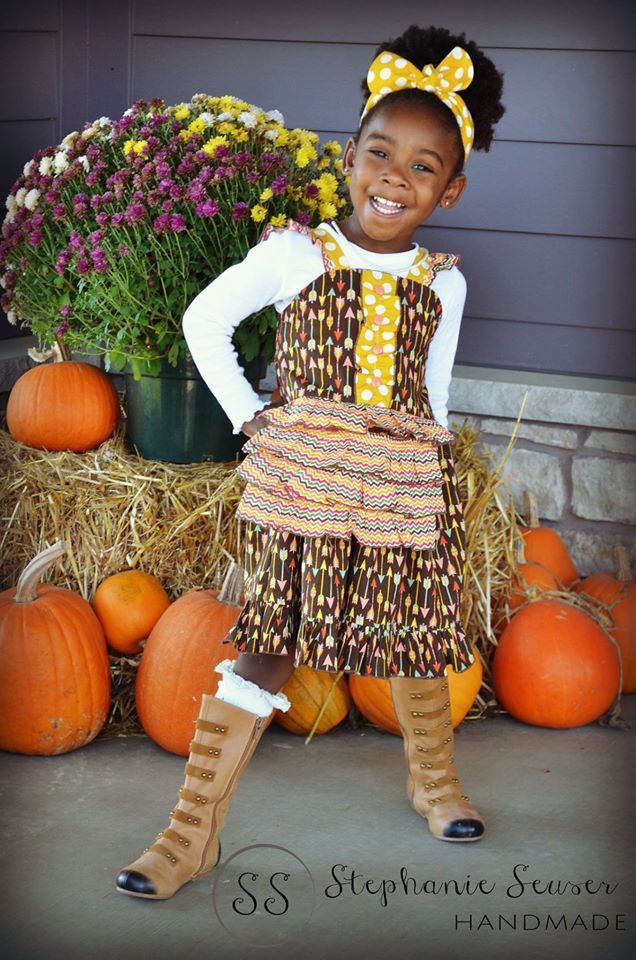 Girl's Sienna Dress & Tunic Pattern ] - Ellie and Mac, Digital (PDF) Sewing Patterns | USA, Canada, UK, Australia