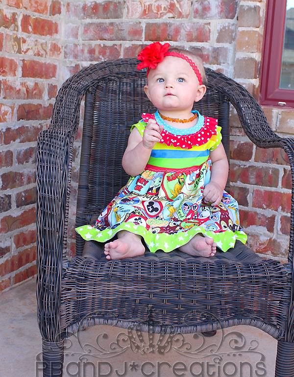 Girl's & Doll Simply Sweet Top & Dress Pattern Bundle Pack - Ellie and Mac, Digital (PDF) Sewing Patterns | USA, Canada, UK, Australia