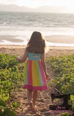 Girl's & Doll Simply Sweet Top & Dress Pattern Bundle Pack - Ellie and Mac, Digital (PDF) Sewing Patterns | USA, Canada, UK, Australia